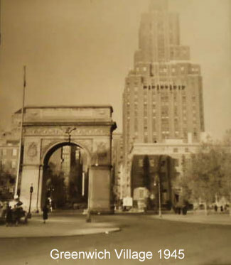 greenwich village forties 1940s nyc