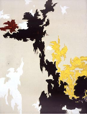 Clyfford Still Untitled (PH-118) - 1947 oil on canvas, 69 x 53 inches, © Estate of Clyfford Still